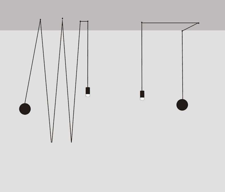 Sadie Suspension Moderne