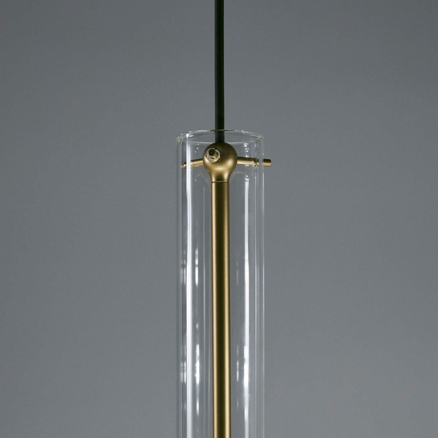 Talera Suspension Lampe en Verre Industrielle Glam
