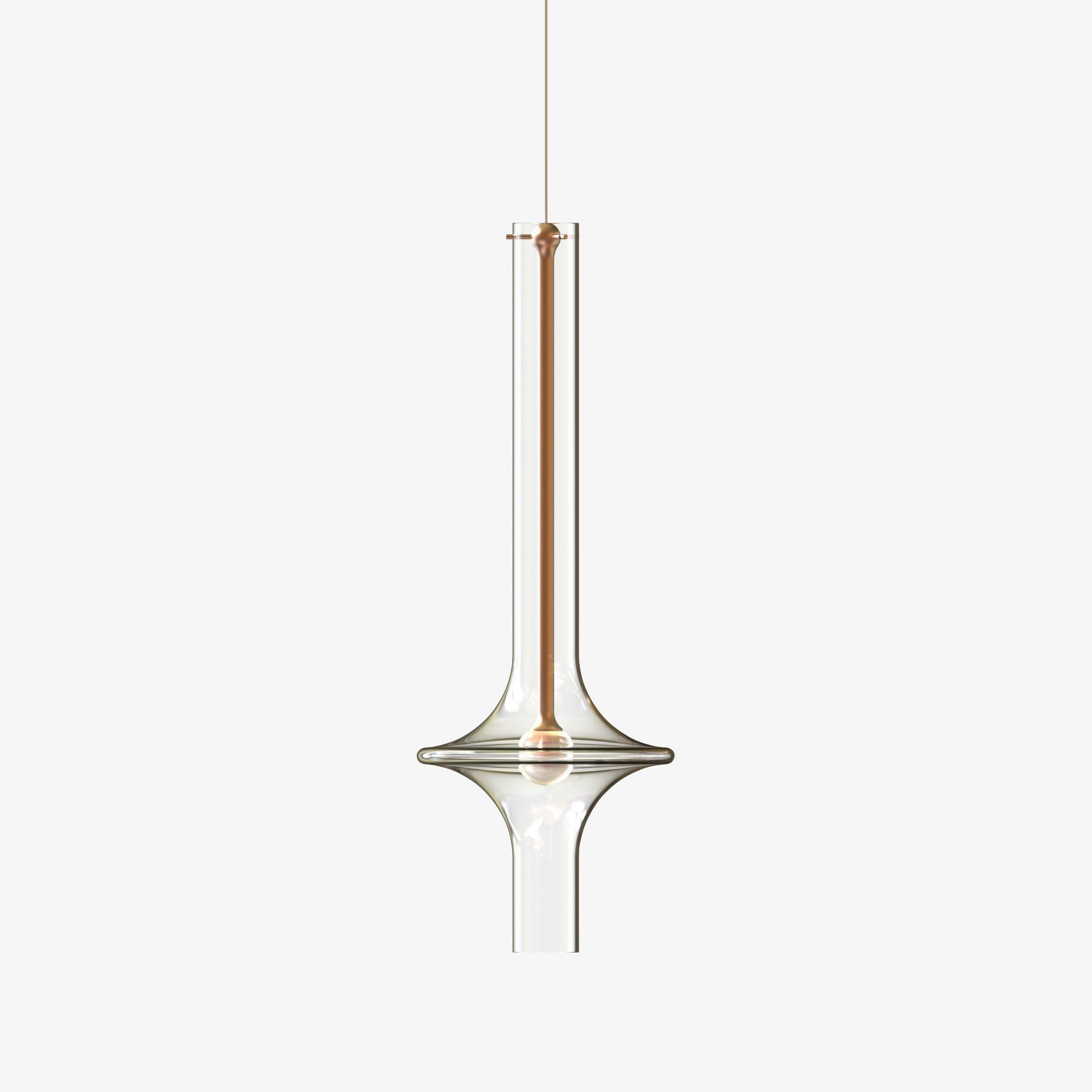 Talera Suspension Lampe en Verre Industrielle Glam