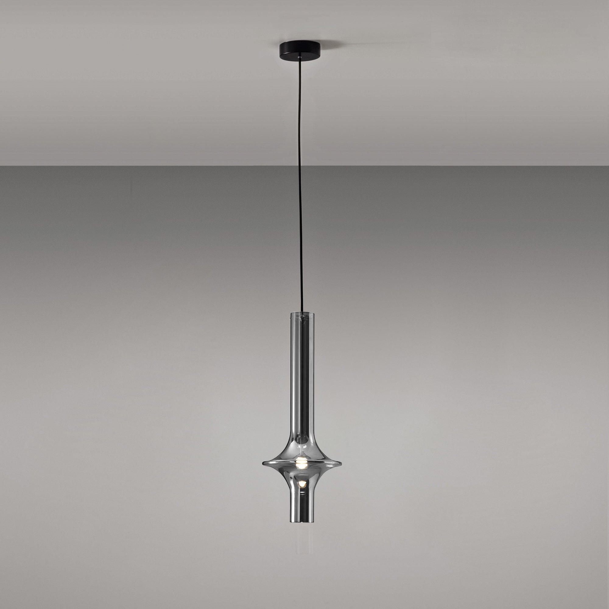 Talera Suspension Lampe en Verre Industrielle Glam