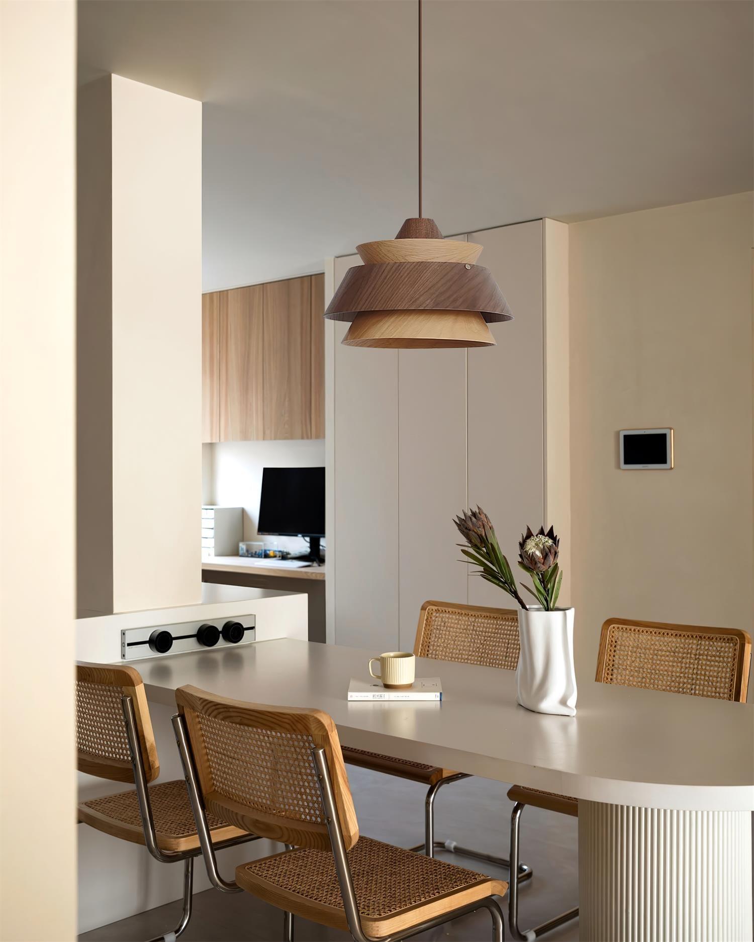 Karwe Suspension Bois Stratifié Vintage