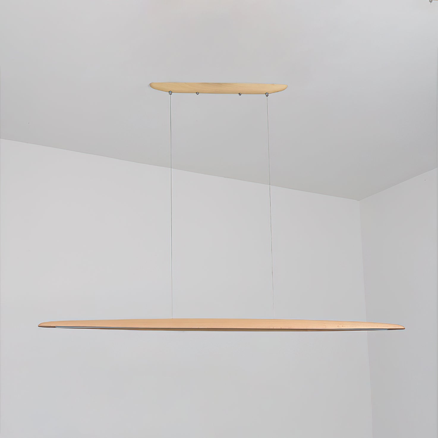 Zing Suspension Bois Noyer Minimaliste