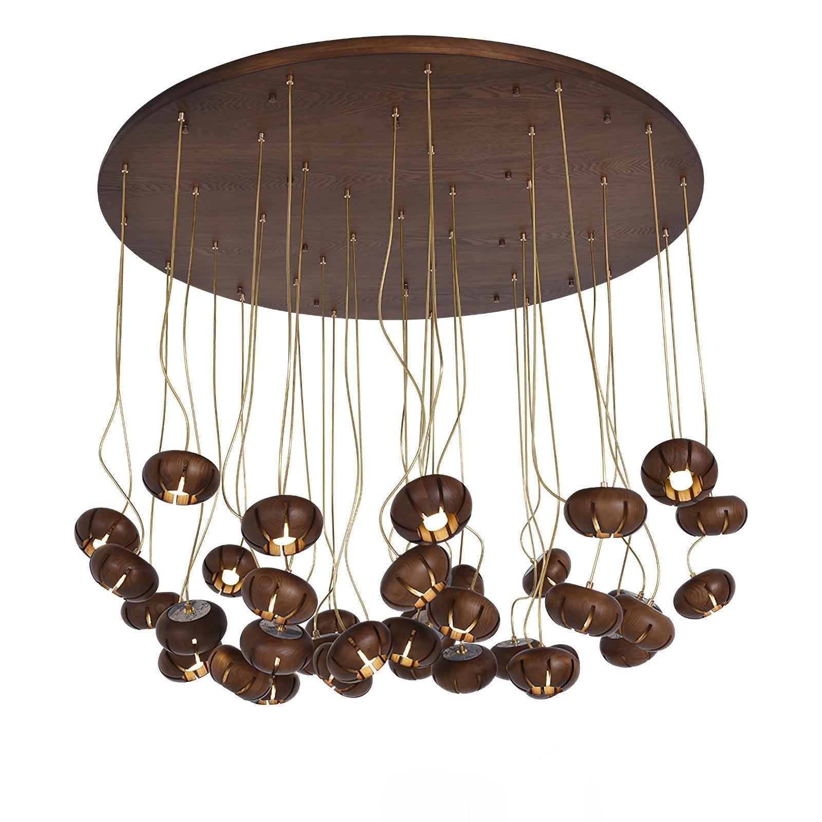 Zasorir Suspension Sculpturale en Marbre Cluster