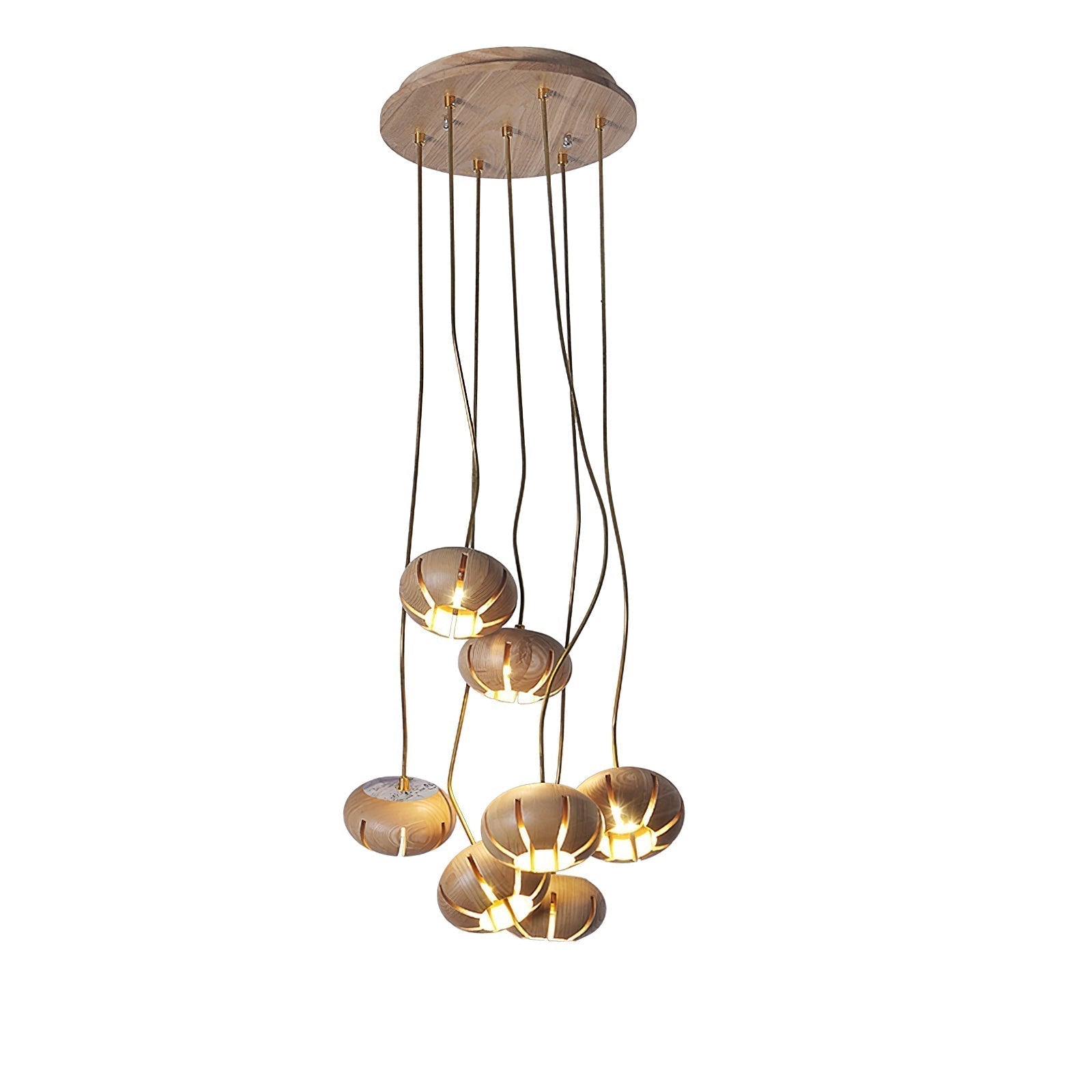 Zasorir Suspension Sculpturale en Marbre Cluster