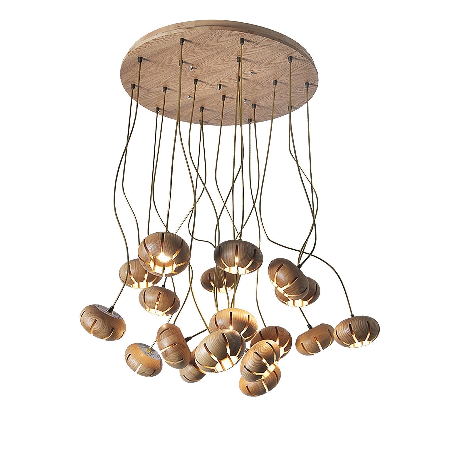 Zasorir Suspension Sculpturale en Marbre Cluster