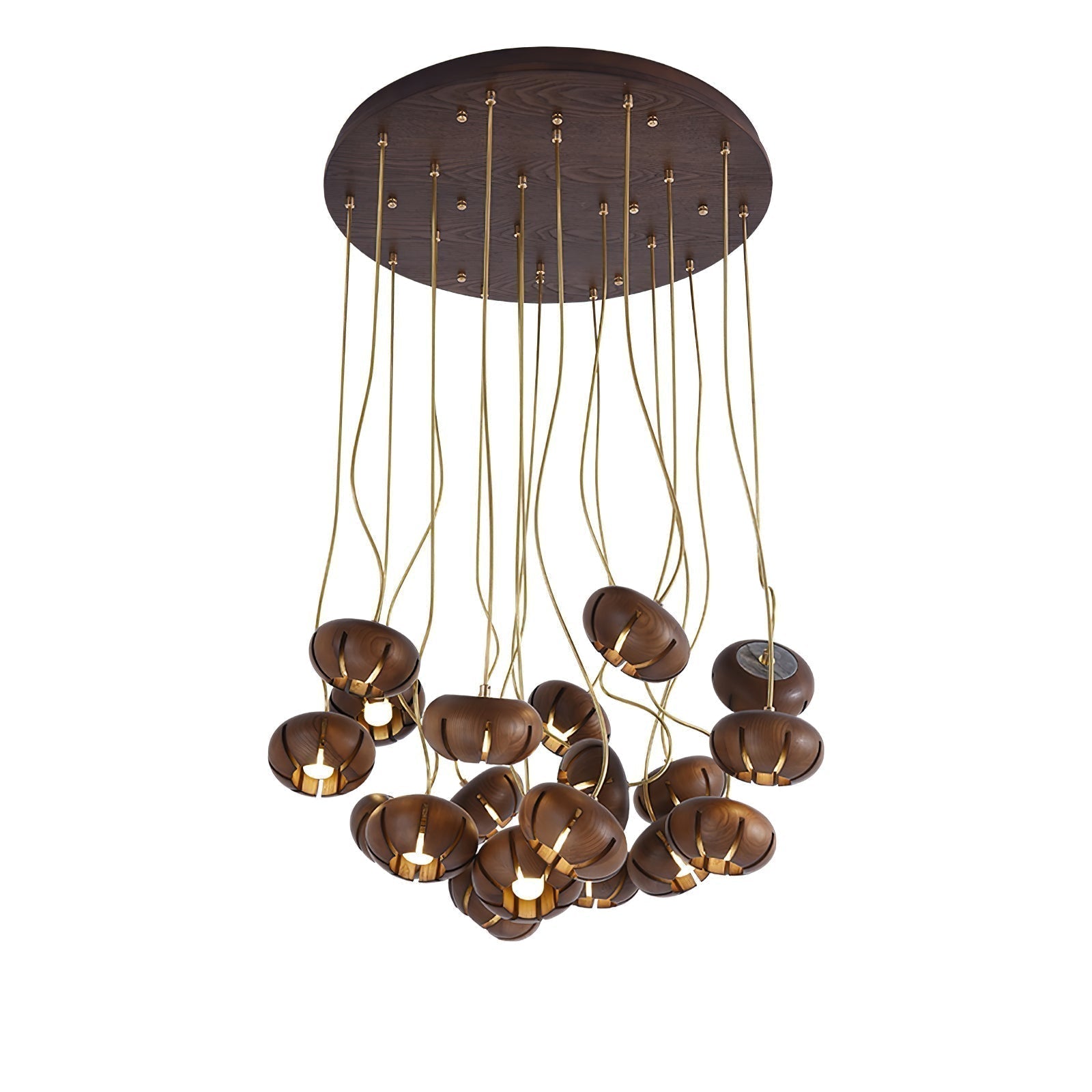 Zasorir Suspension Sculpturale en Marbre Cluster