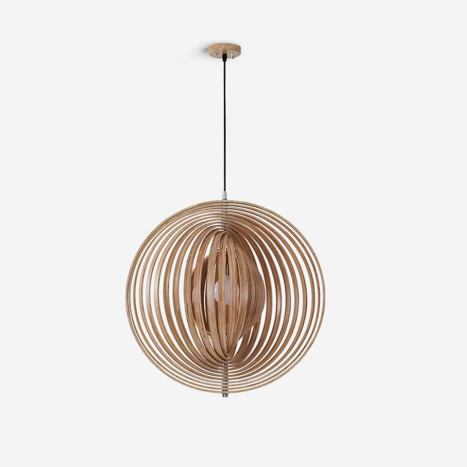 Spira Suspension en Bois Organique