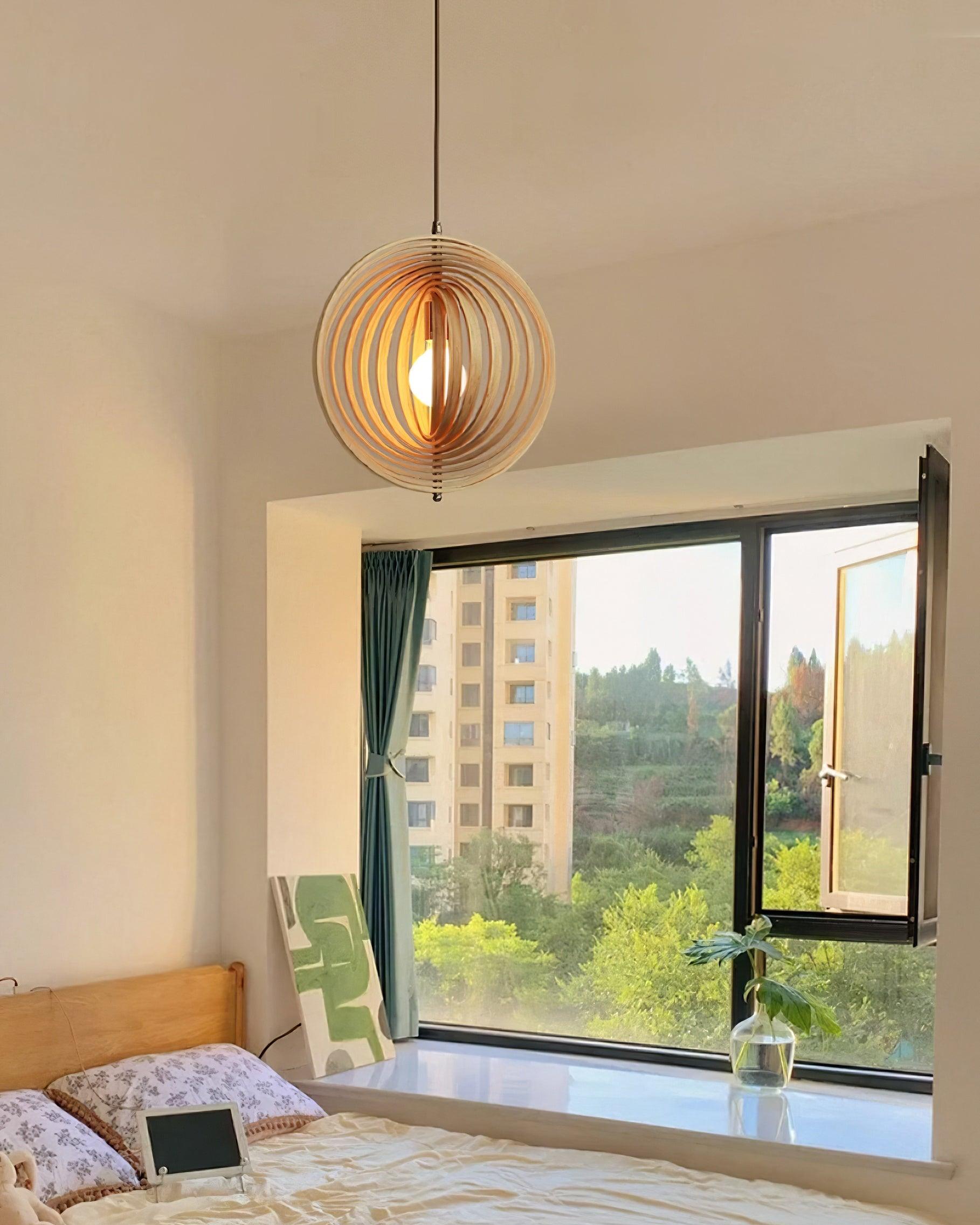 Spira Suspension en Bois Organique