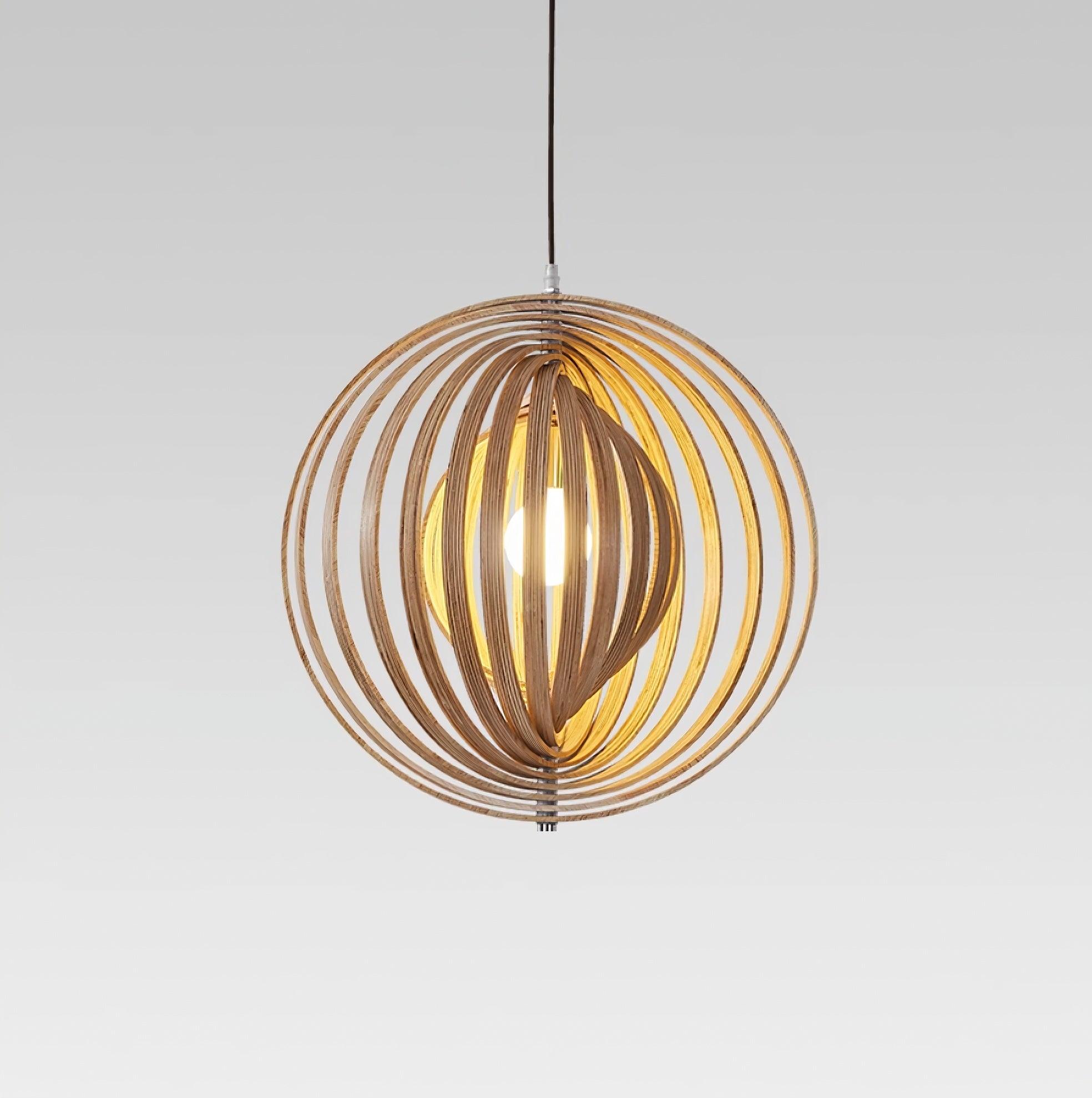 Spira Suspension en Bois Organique