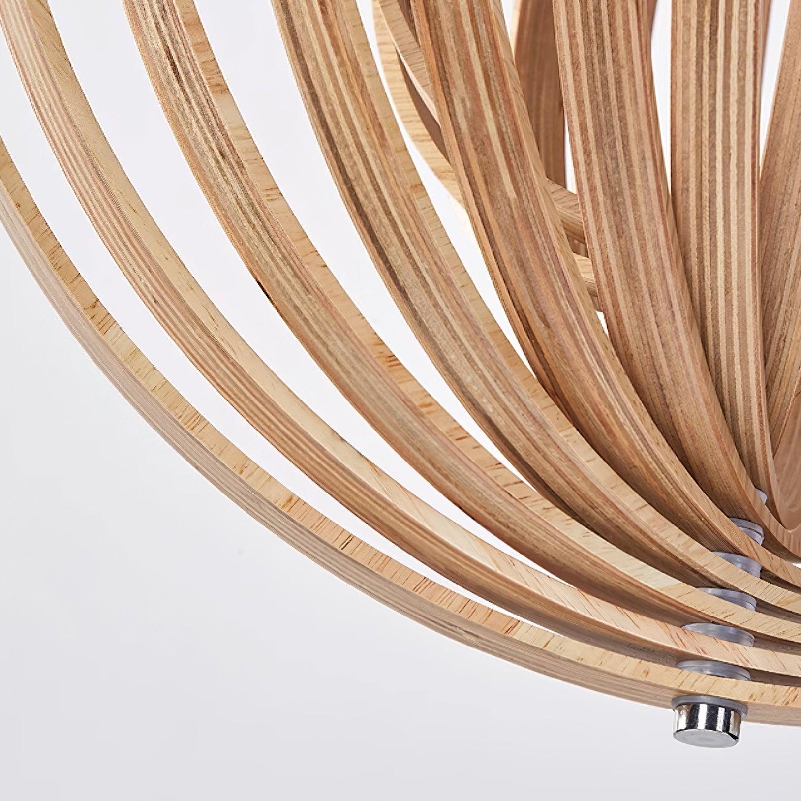 Spira Suspension en Bois Organique