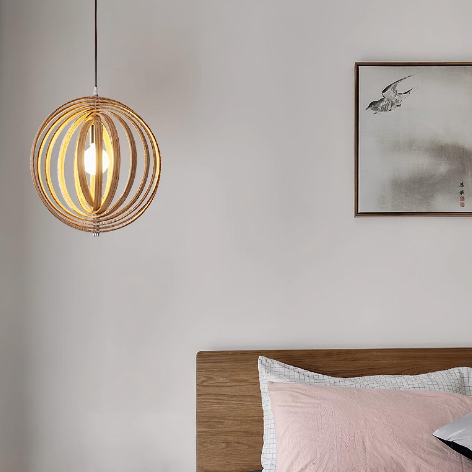 Spira Suspension en Bois Organique