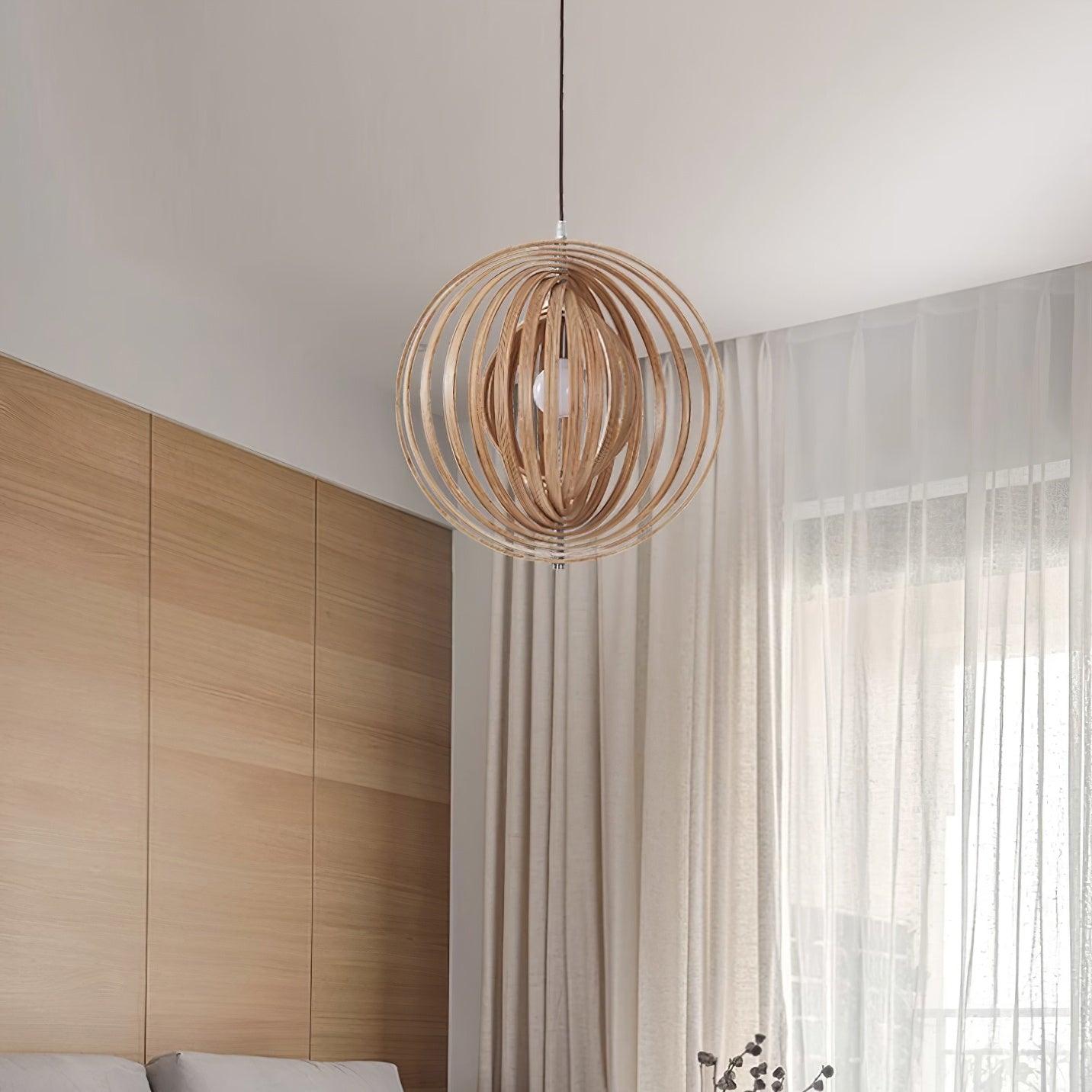 Spira Suspension en Bois Organique