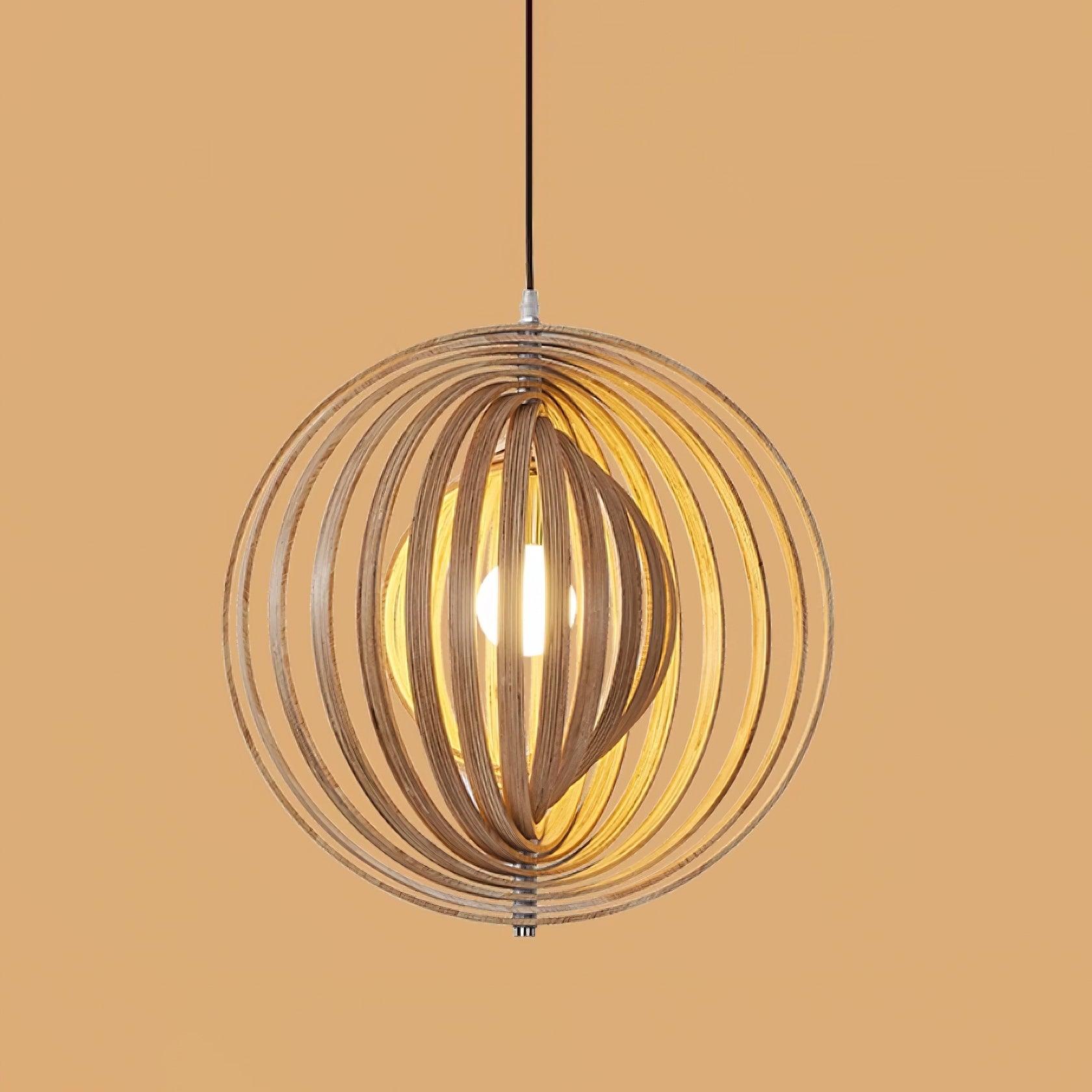 Spira Suspension en Bois Organique