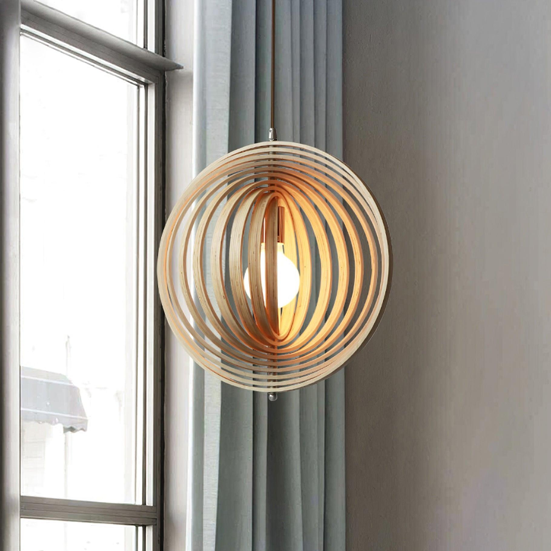 Spira Suspension en Bois Organique