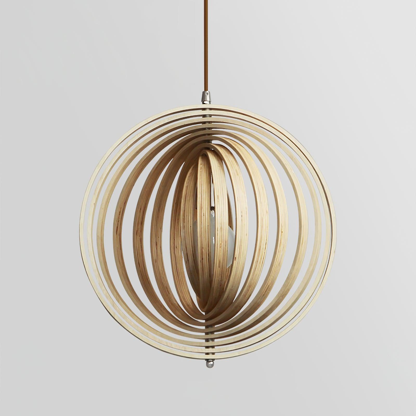Spira Suspension en Bois Organique