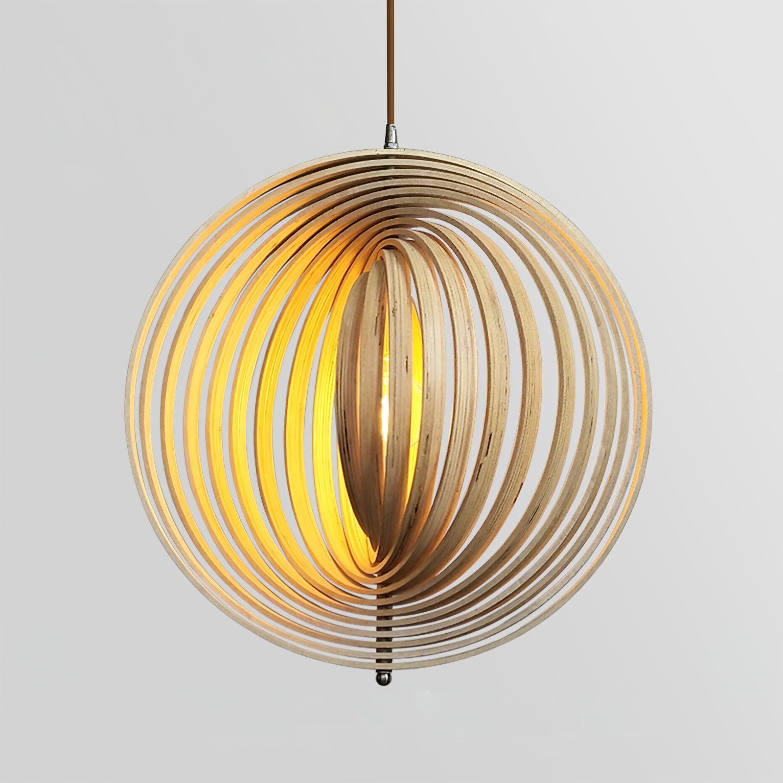 Spira Suspension en Bois Organique