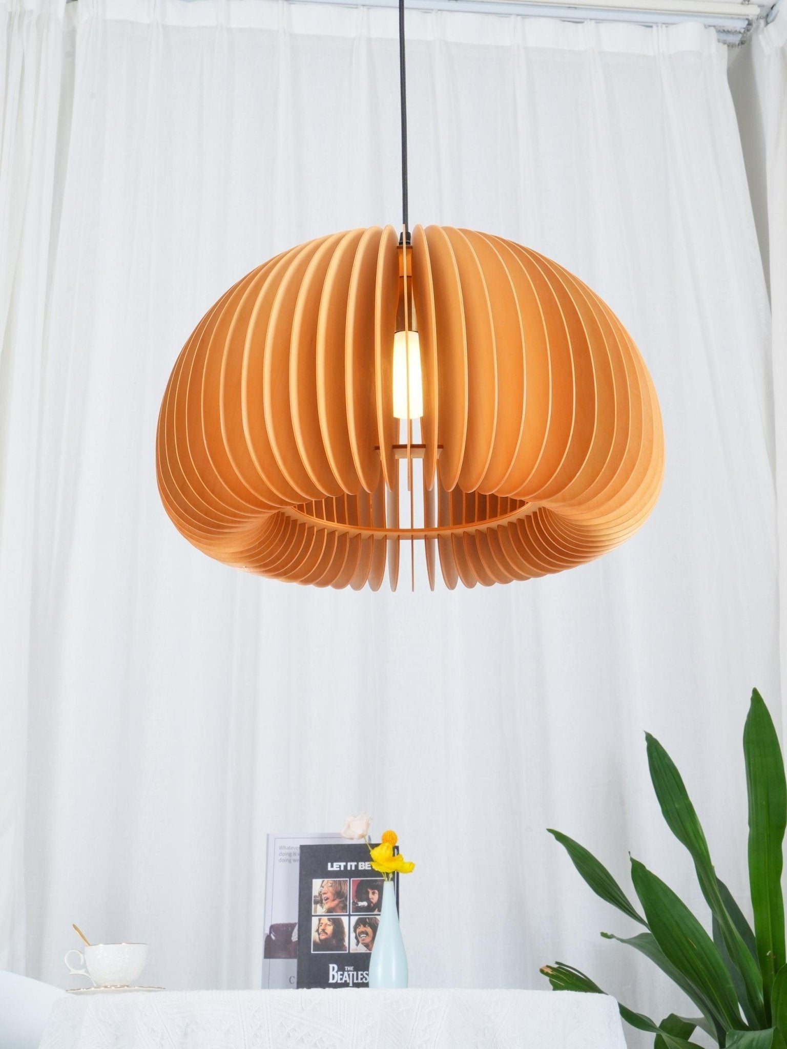 Orlenan Suspension Rétro en Bois