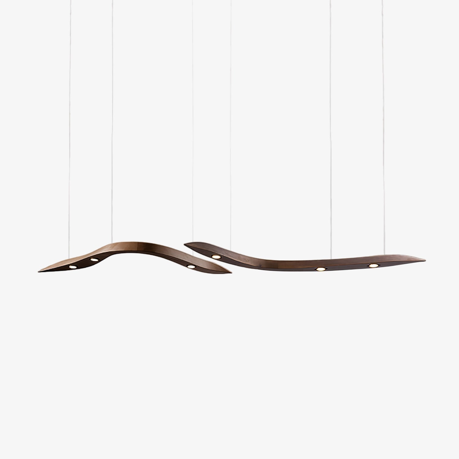 Flow Suspension Minimaliste en Bois