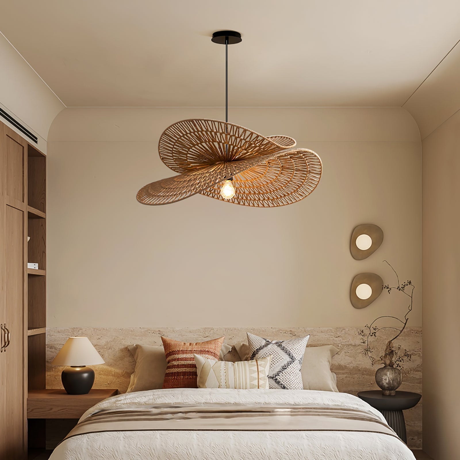 Avelora Suspension Traditionnelle en Corde de Chanvre