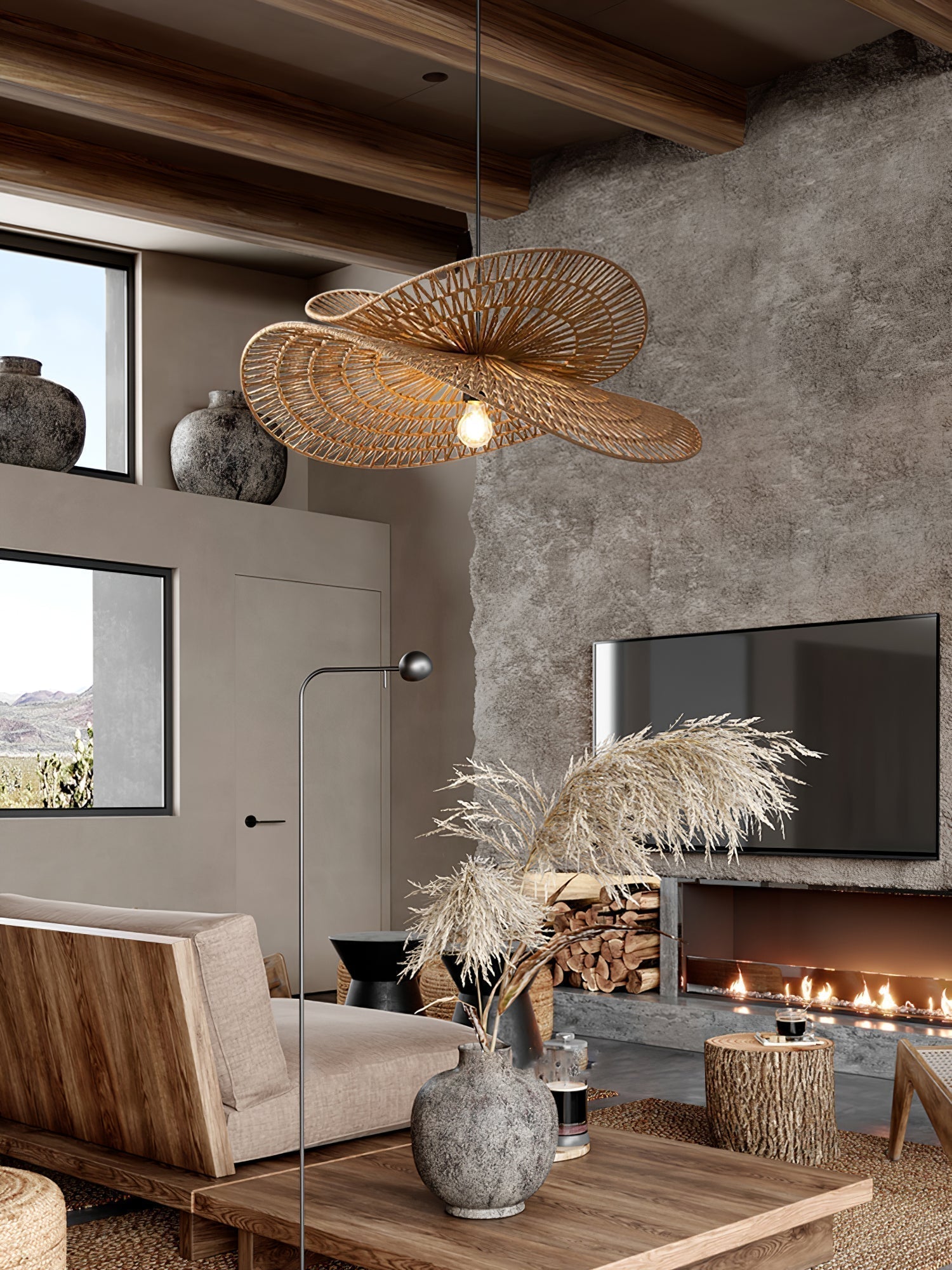 Avelora Suspension Traditionnelle en Corde de Chanvre