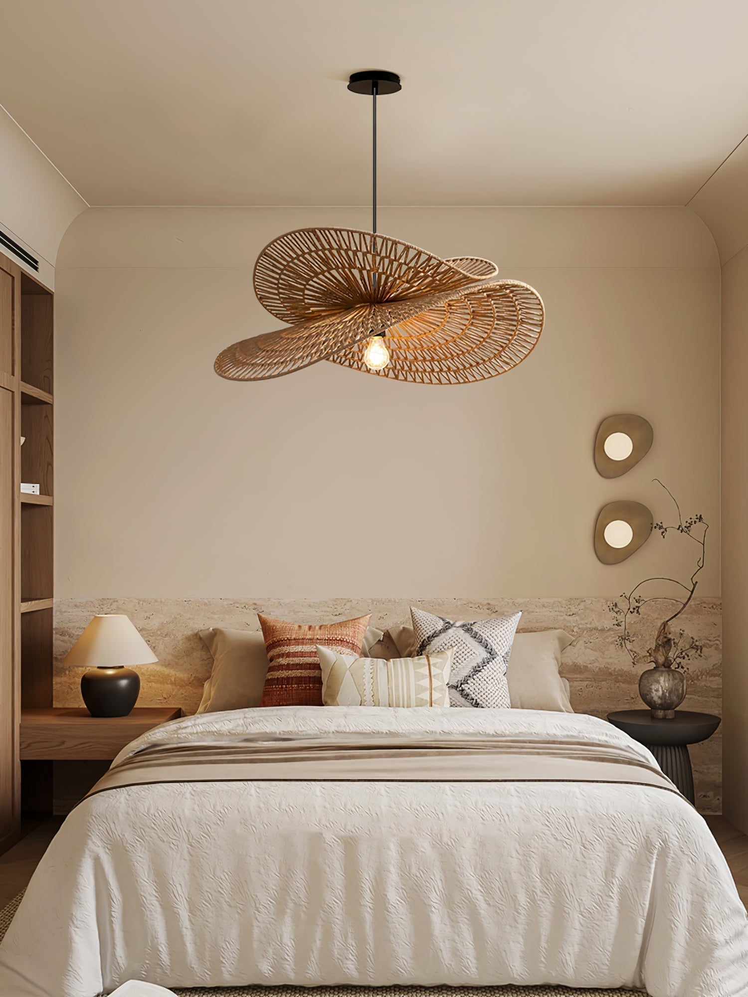 Avelora Suspension Traditionnelle en Corde de Chanvre