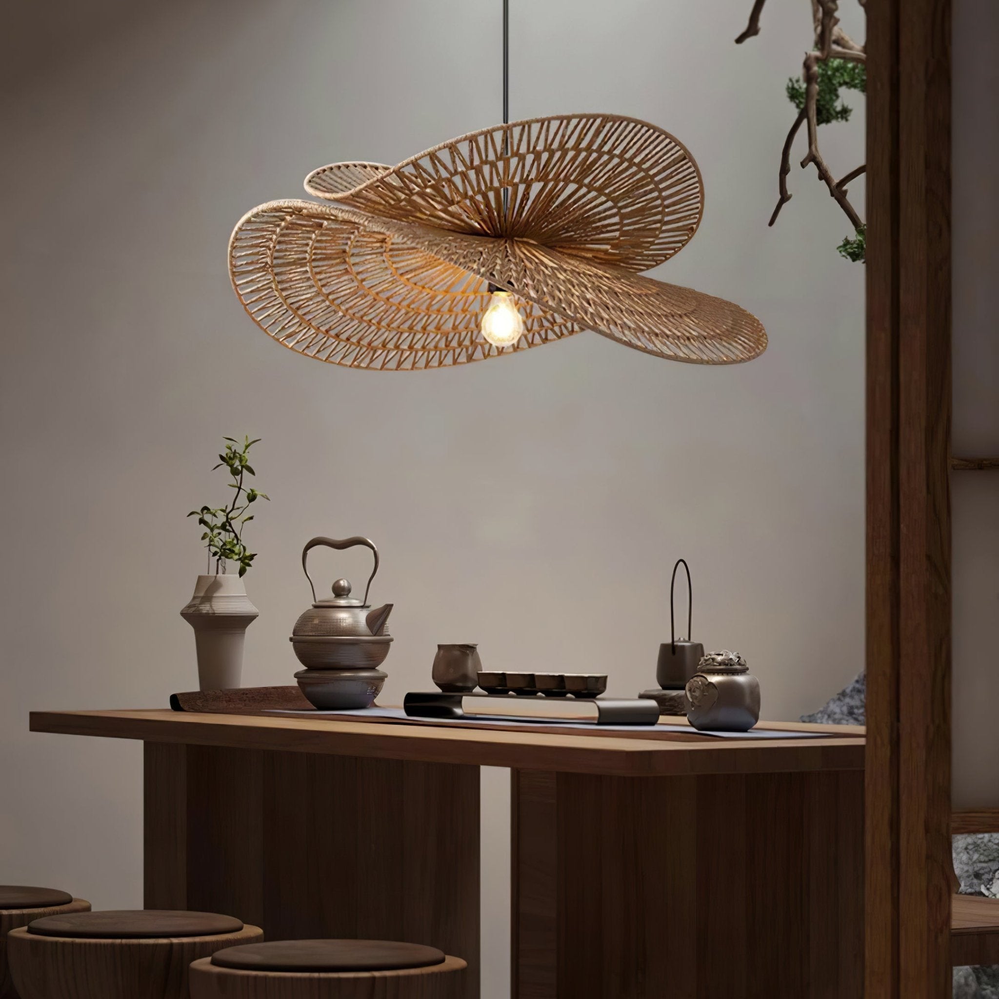 Avelora Suspension Traditionnelle en Corde de Chanvre