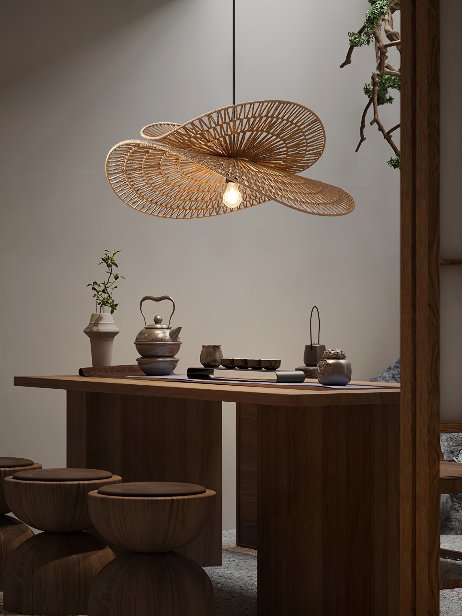 Avelora Suspension Traditionnelle en Corde de Chanvre
