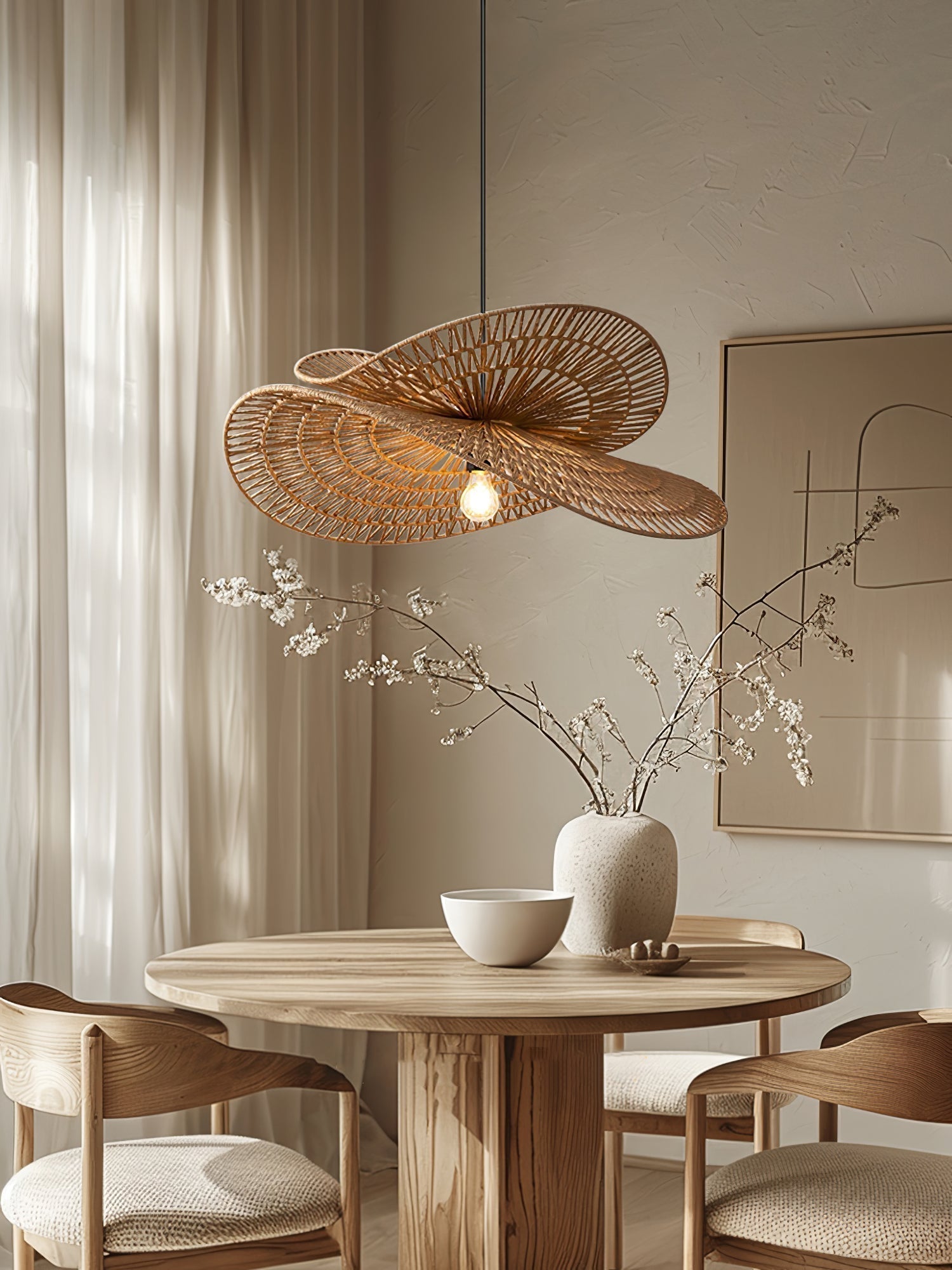 Avelora Suspension Traditionnelle en Corde de Chanvre
