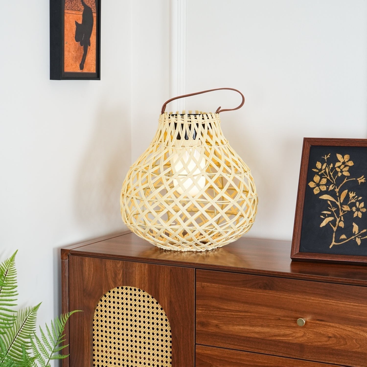 Abella Tressé Sphère Lanterne Extérieur Lampe