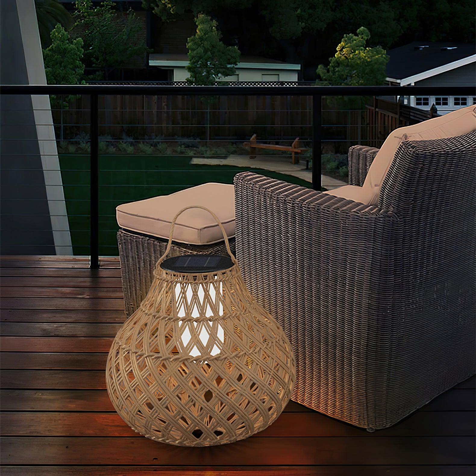 Abella Tressé Sphère Lanterne Extérieur Lampe