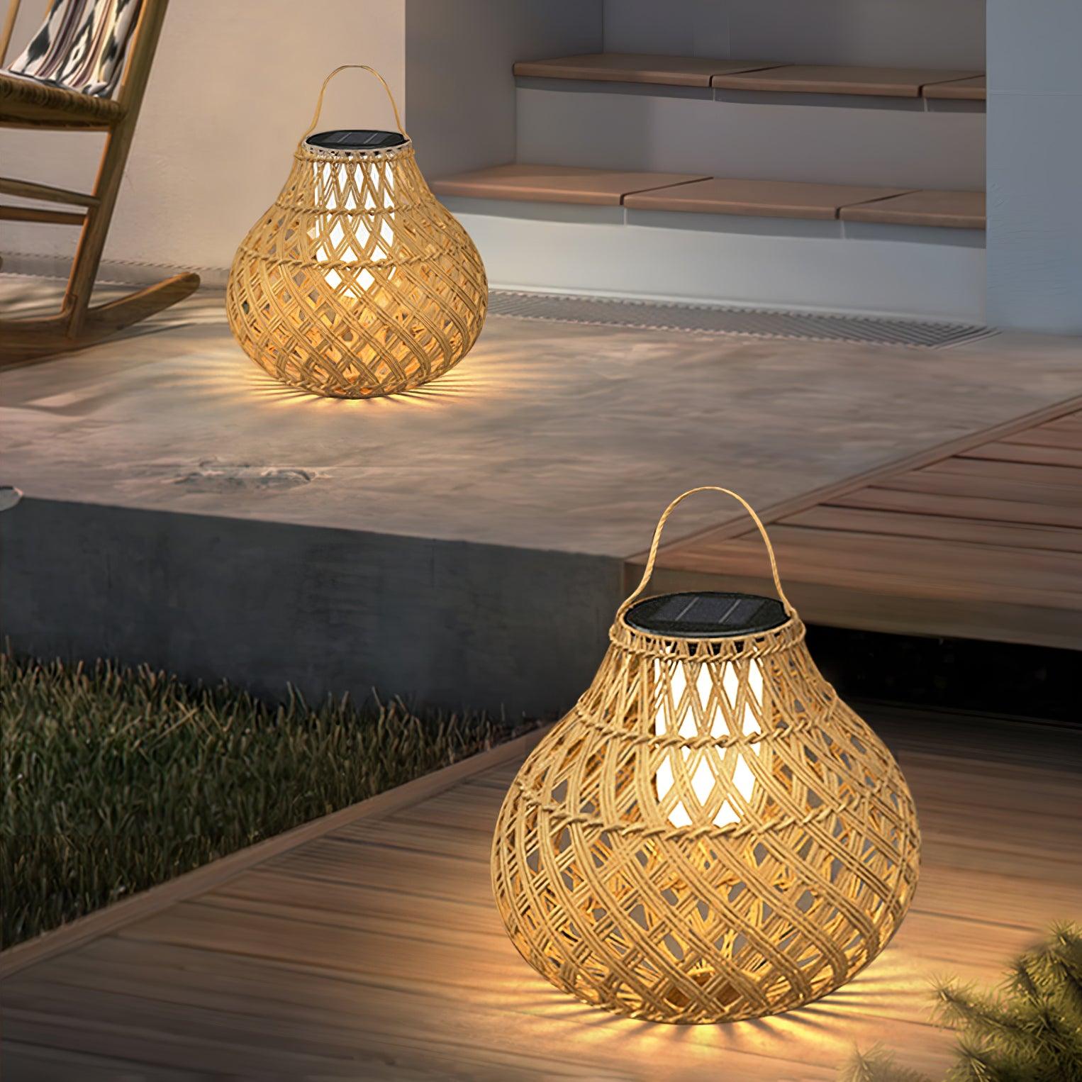 Abella Tressé Sphère Lanterne Extérieur Lampe