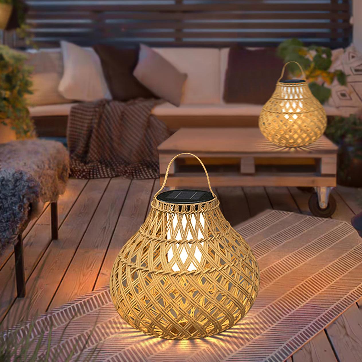 Abella Tressé Sphère Lanterne Extérieur Lampe