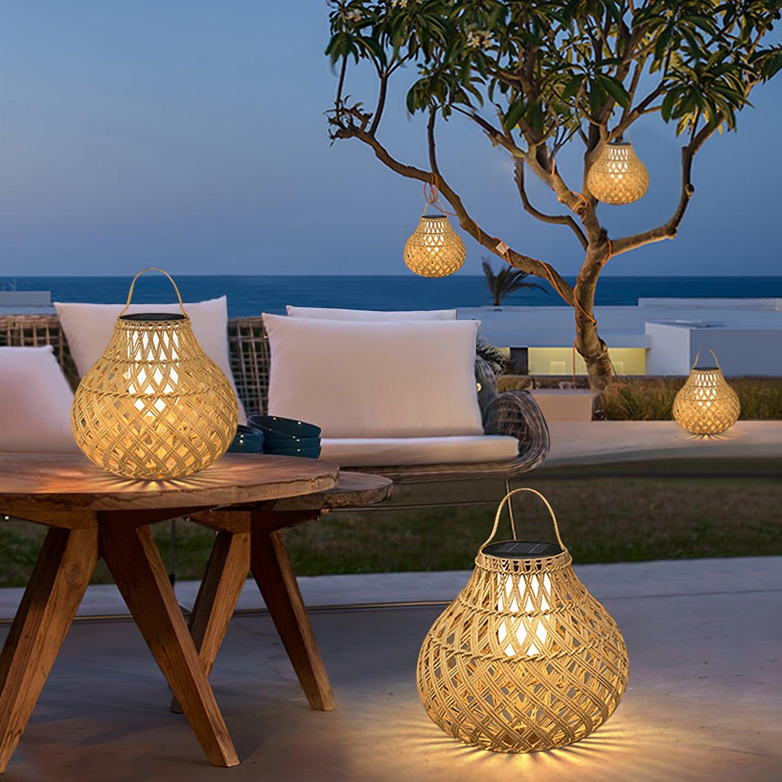 Abella Tressé Sphère Lanterne Extérieur Lampe