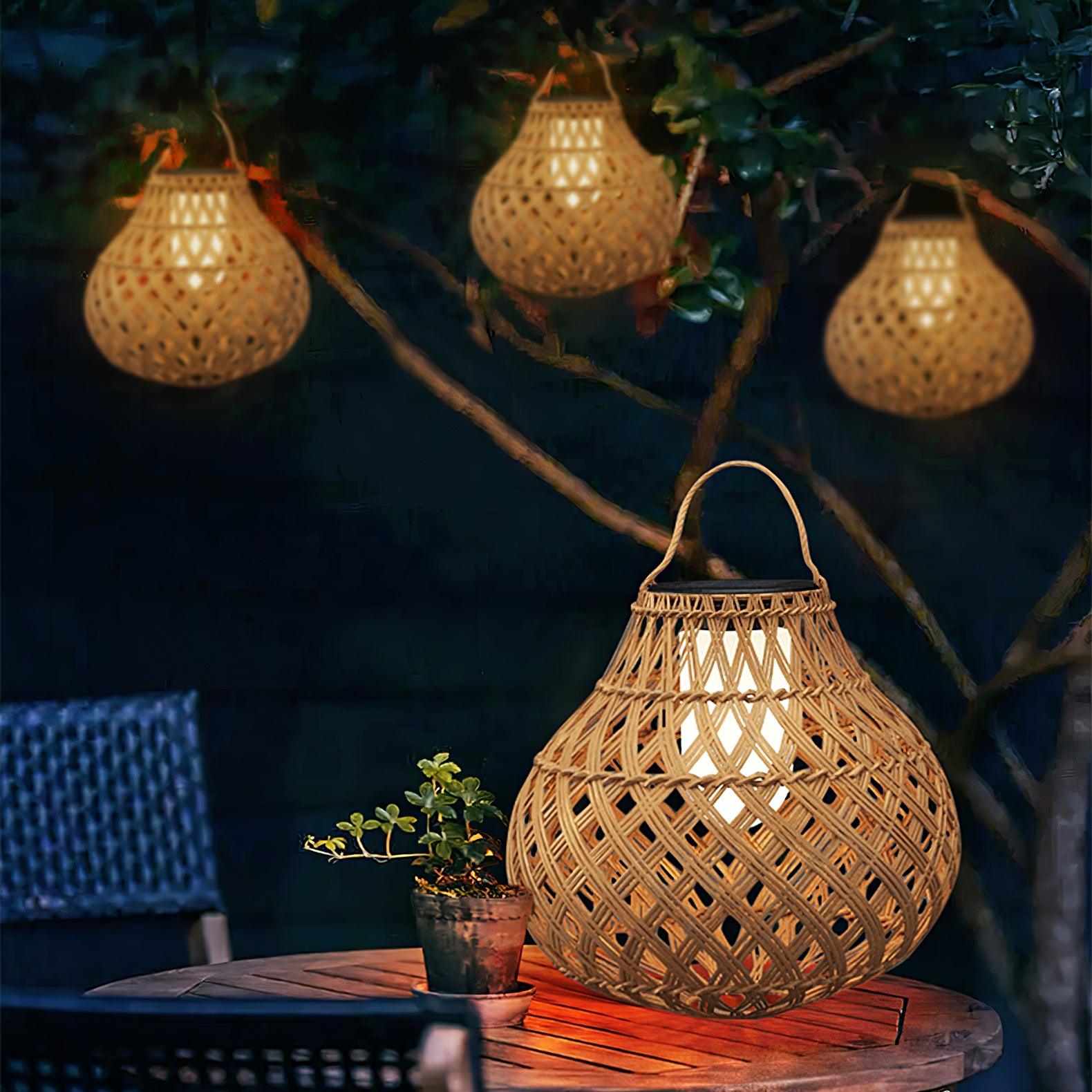 Abella Tressé Sphère Lanterne Extérieur Lampe