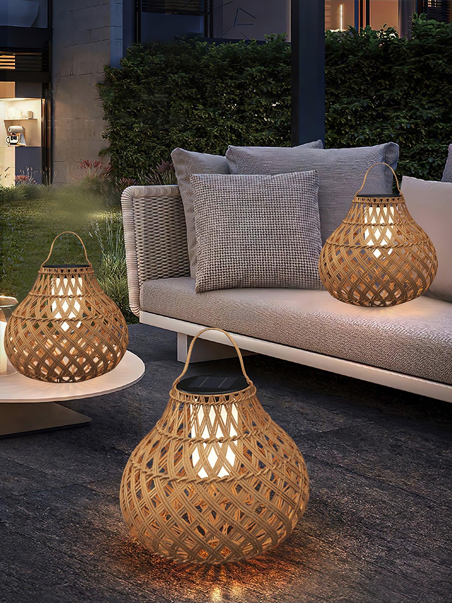 Abella Tressé Sphère Lanterne Extérieur Lampe