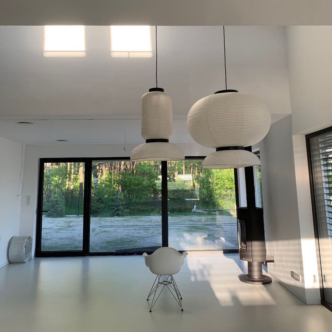 Lanterne en Papier Suspendue Xuan Tranquil