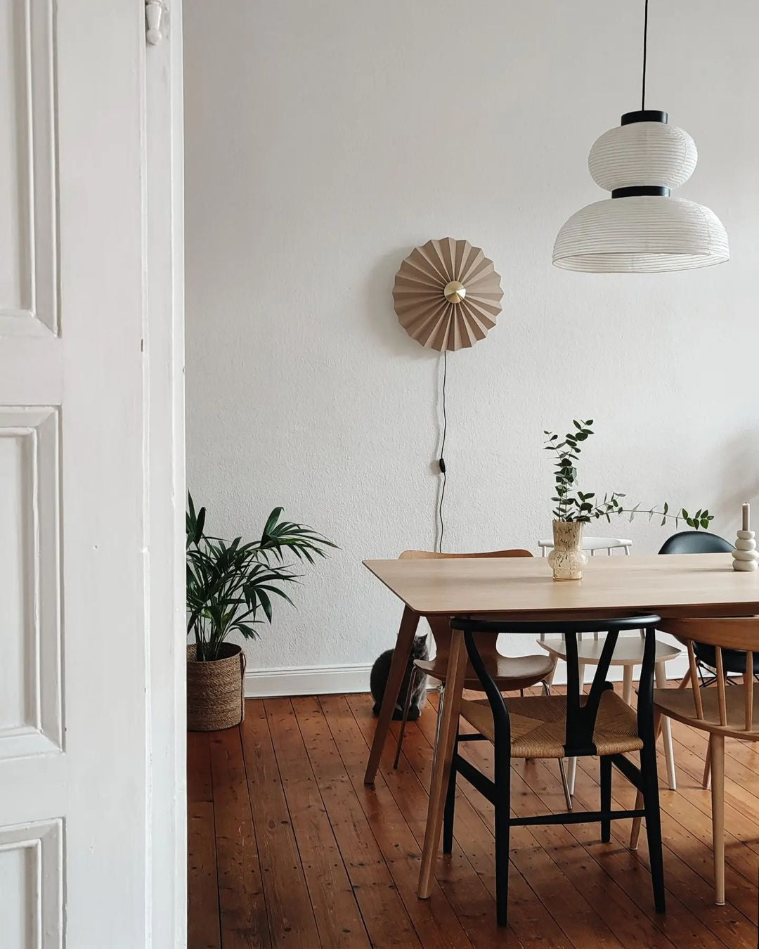 Lanterne en Papier Suspendue Xuan Tranquil