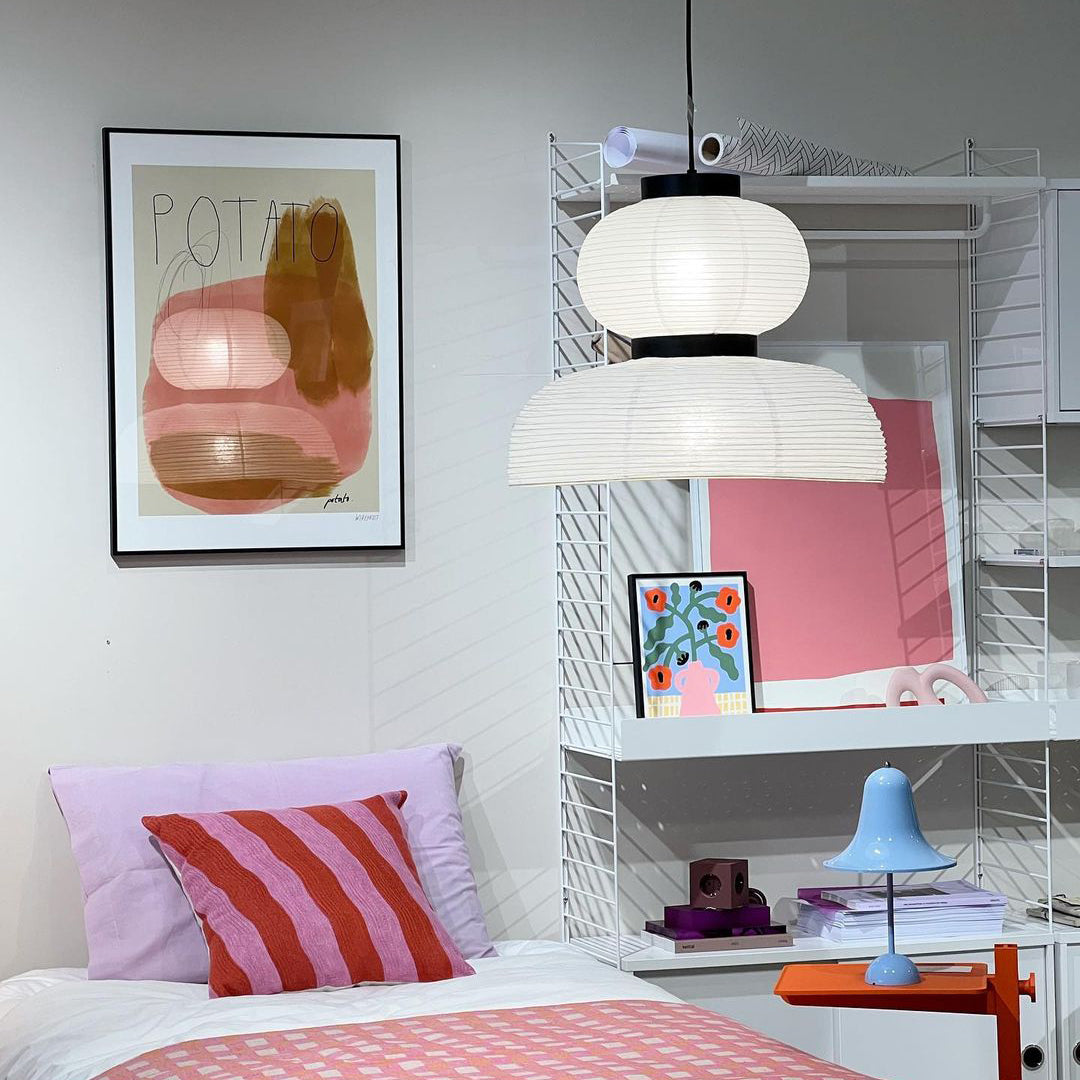 Lanterne en Papier Suspendue Xuan Tranquil