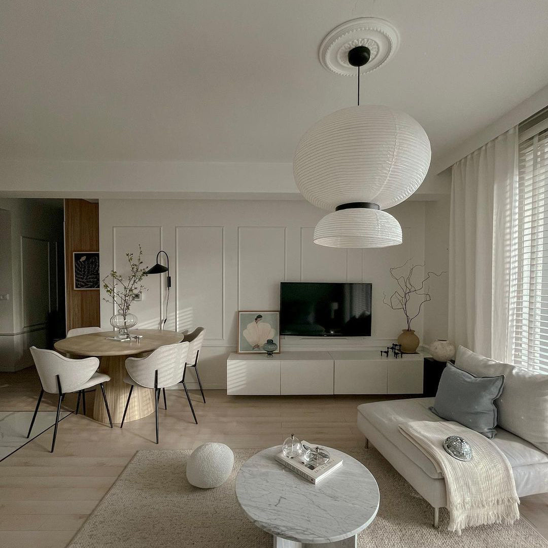 Lanterne en Papier Suspendue Xuan Tranquil