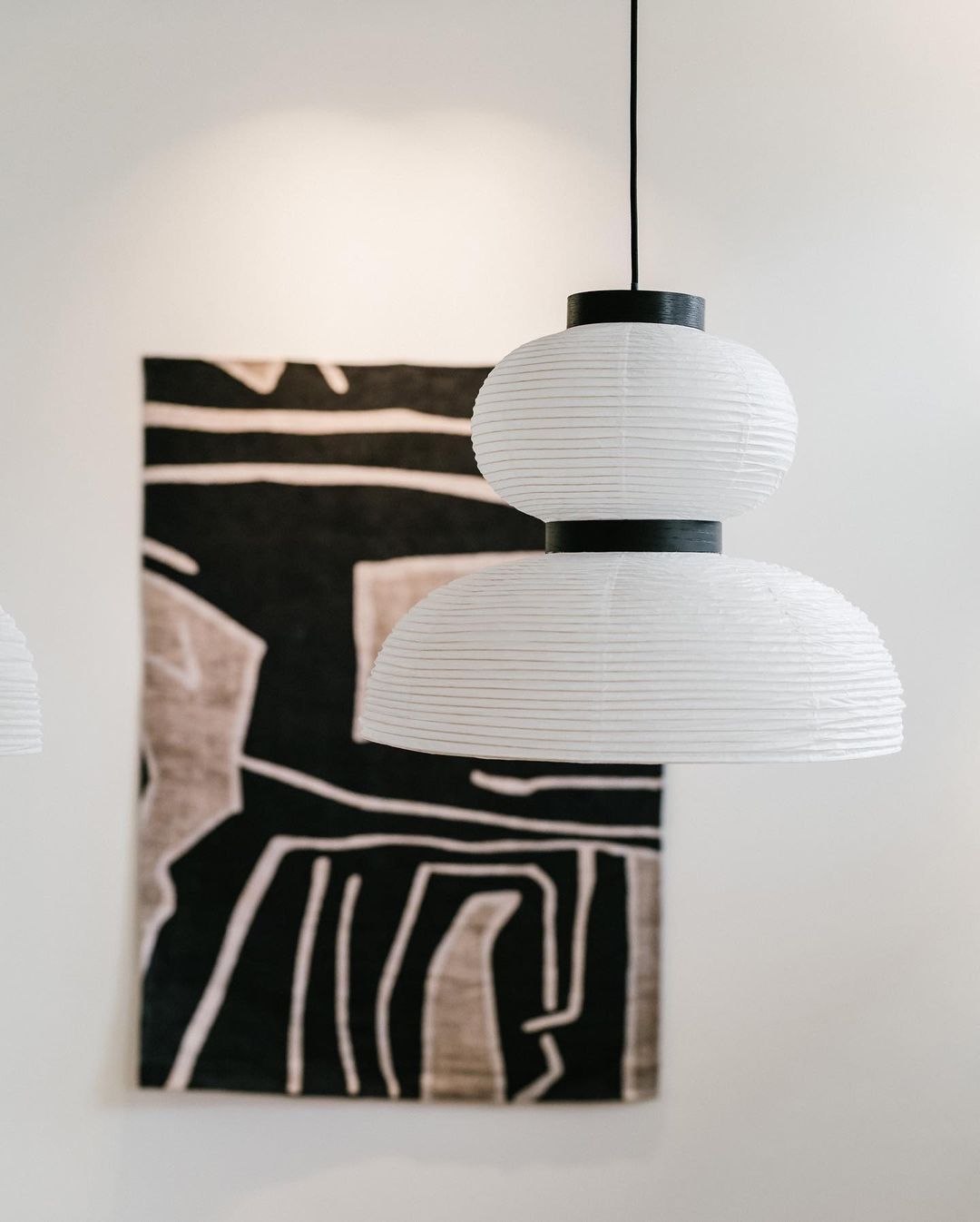 Lanterne en Papier Suspendue Xuan Tranquil