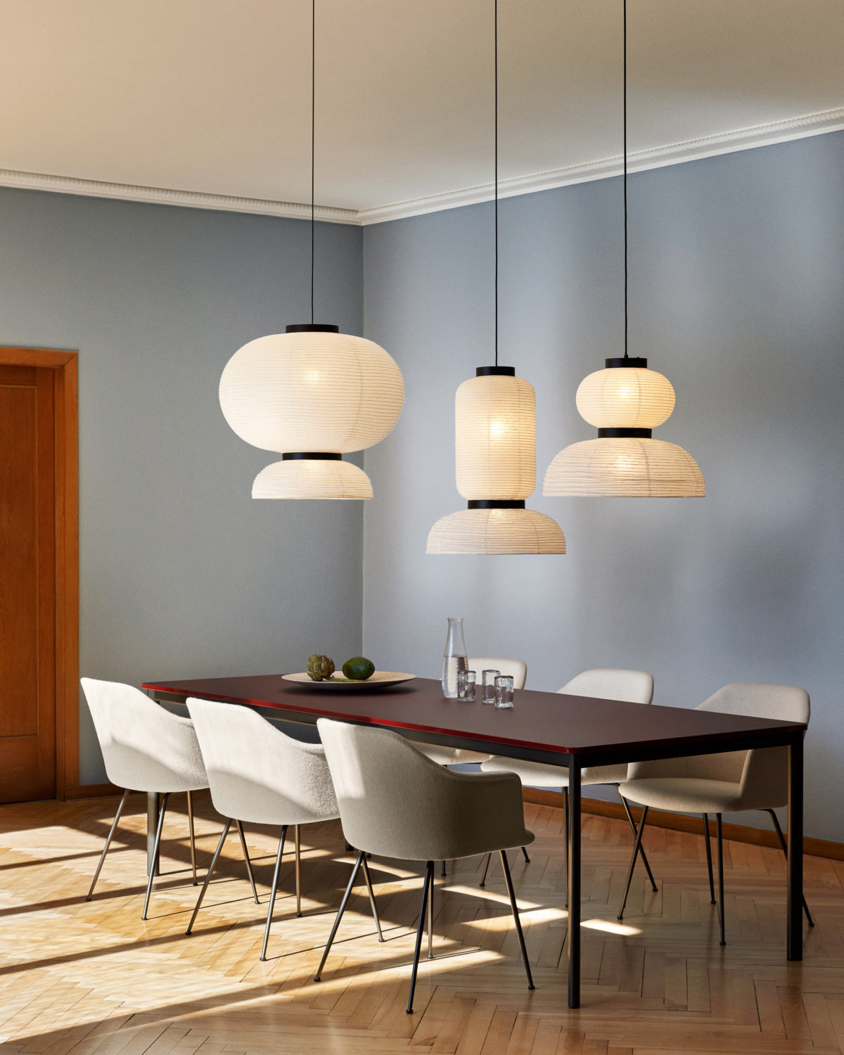 Lanterne en Papier Suspendue Xuan Tranquil