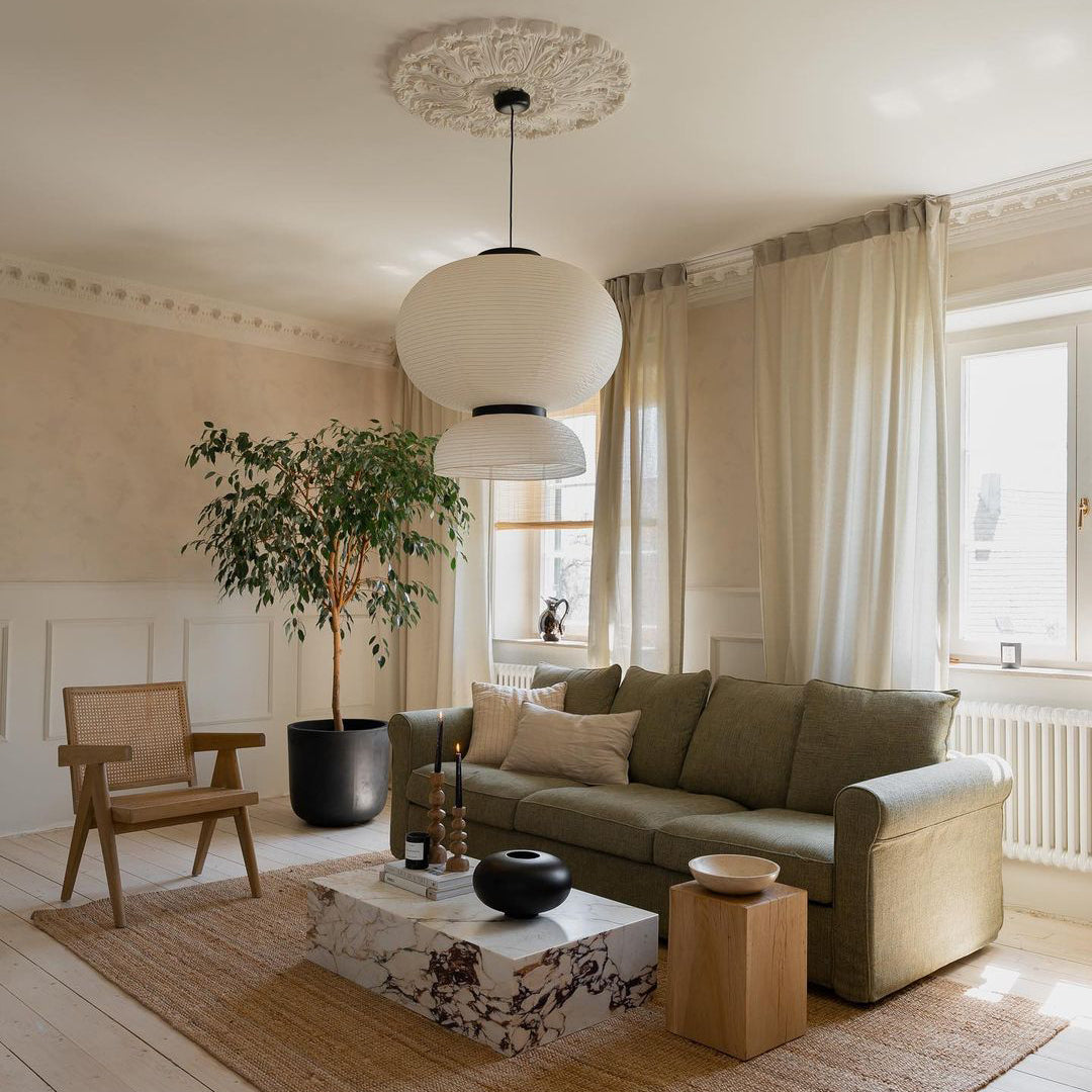 Lanterne en Papier Suspendue Xuan Tranquil