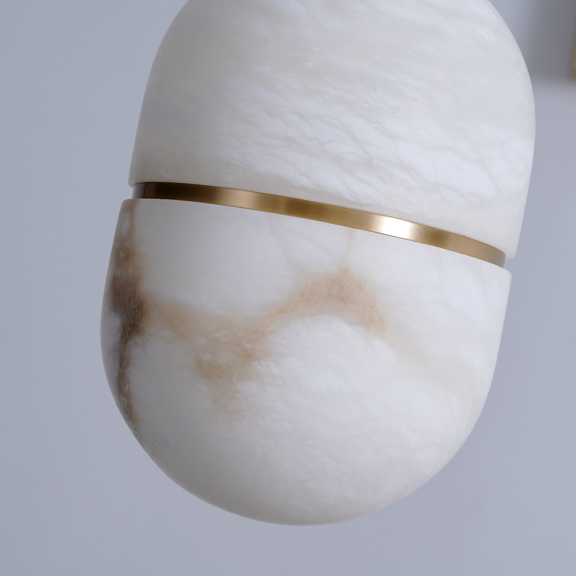 Strata Albâtre Pendentif Lumière Capsule-Forme