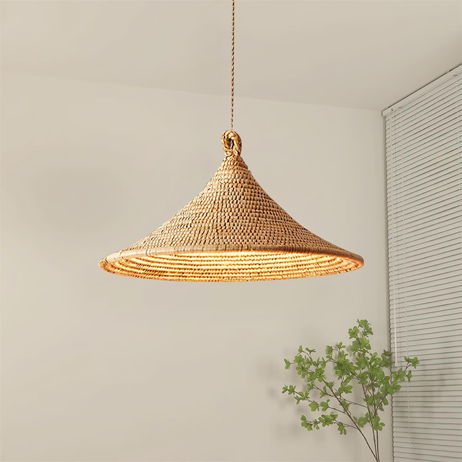 Yariah Suspension Chanvre Conique