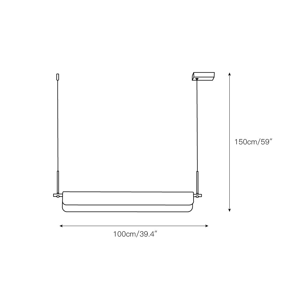 Eshaisra Suspension Métal Albâtre Minimaliste Moderne
