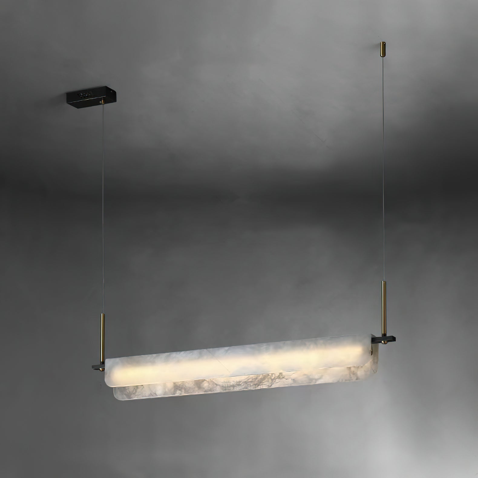 Eshaisra Suspension Métal Albâtre Minimaliste Moderne