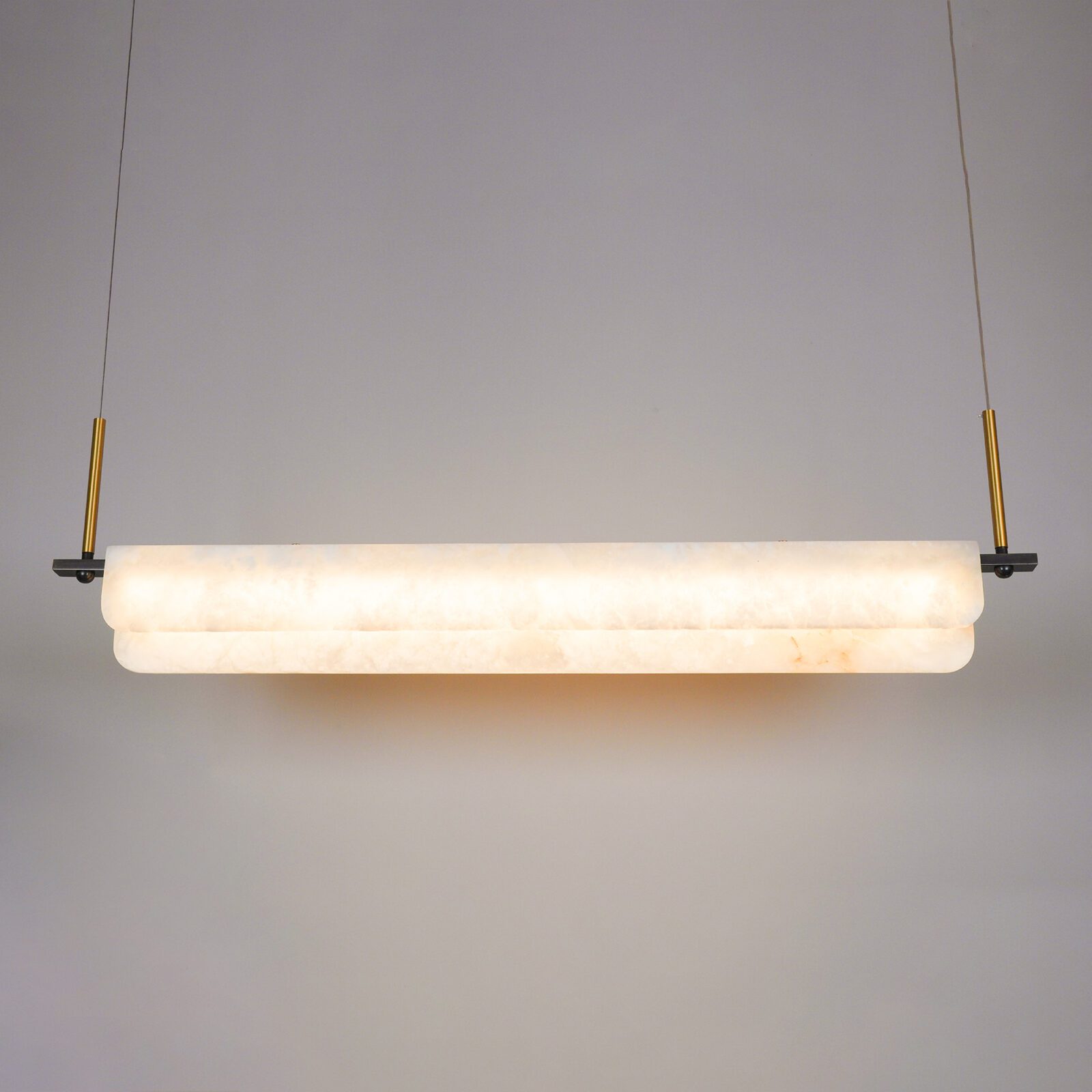Eshaisra Suspension Métal Albâtre Minimaliste Moderne