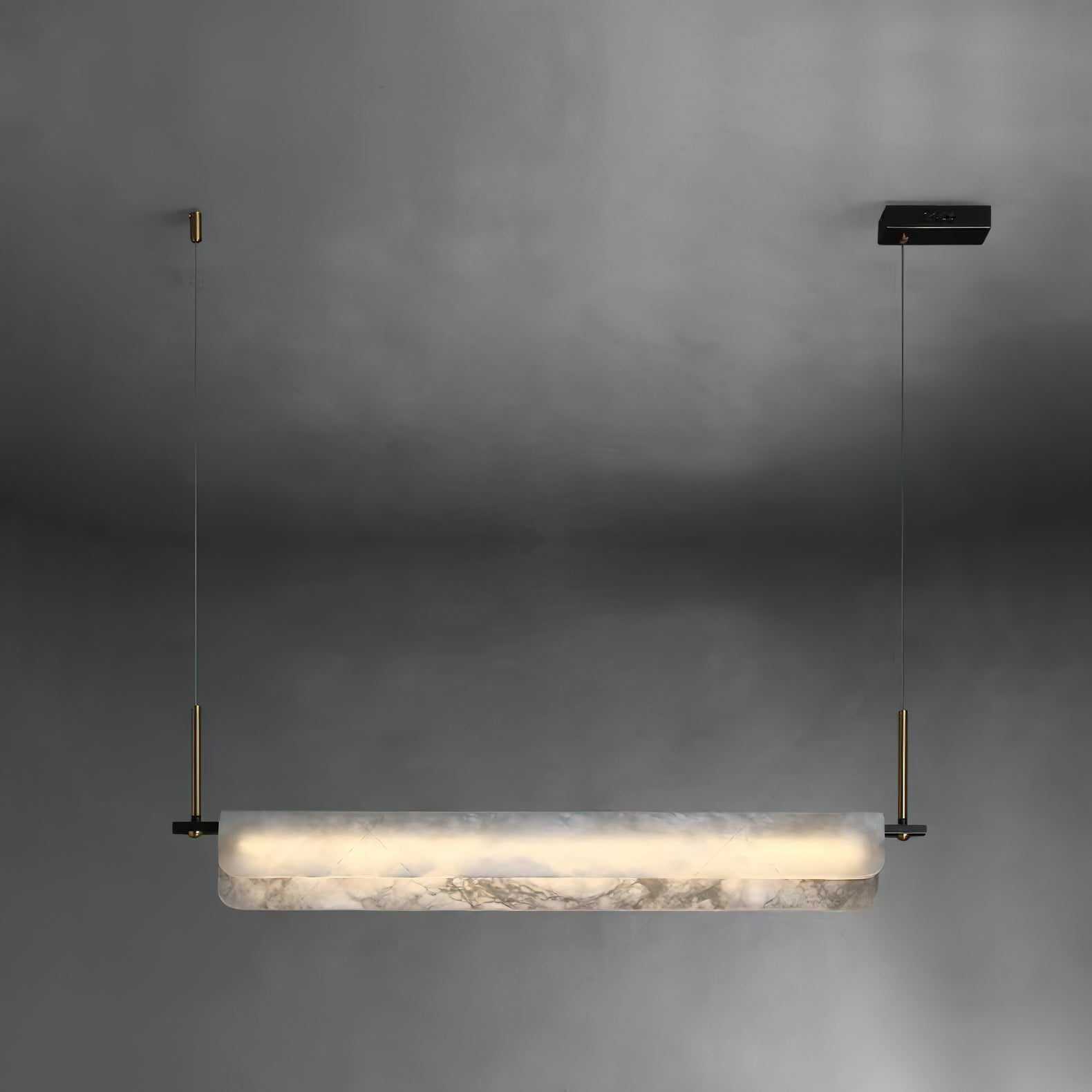Eshaisra Suspension Métal Albâtre Minimaliste Moderne