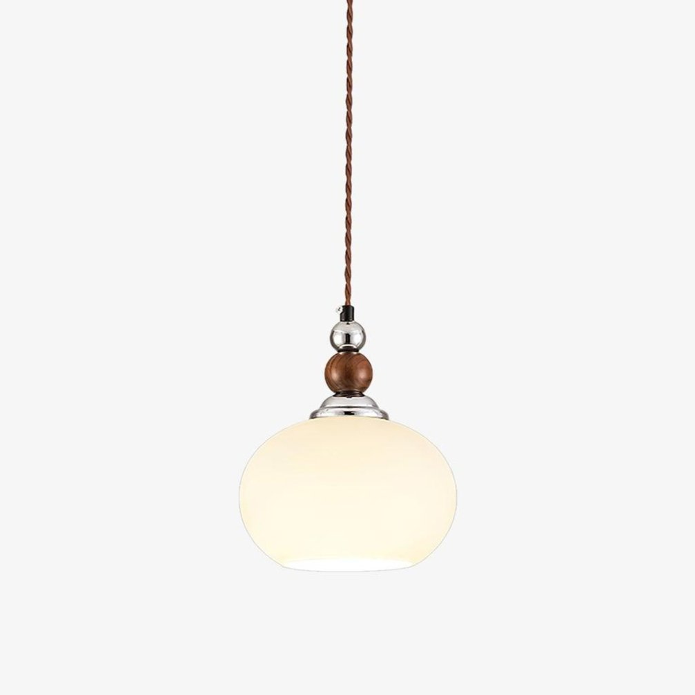 Luna Suspension Lampe en Verre Moderne