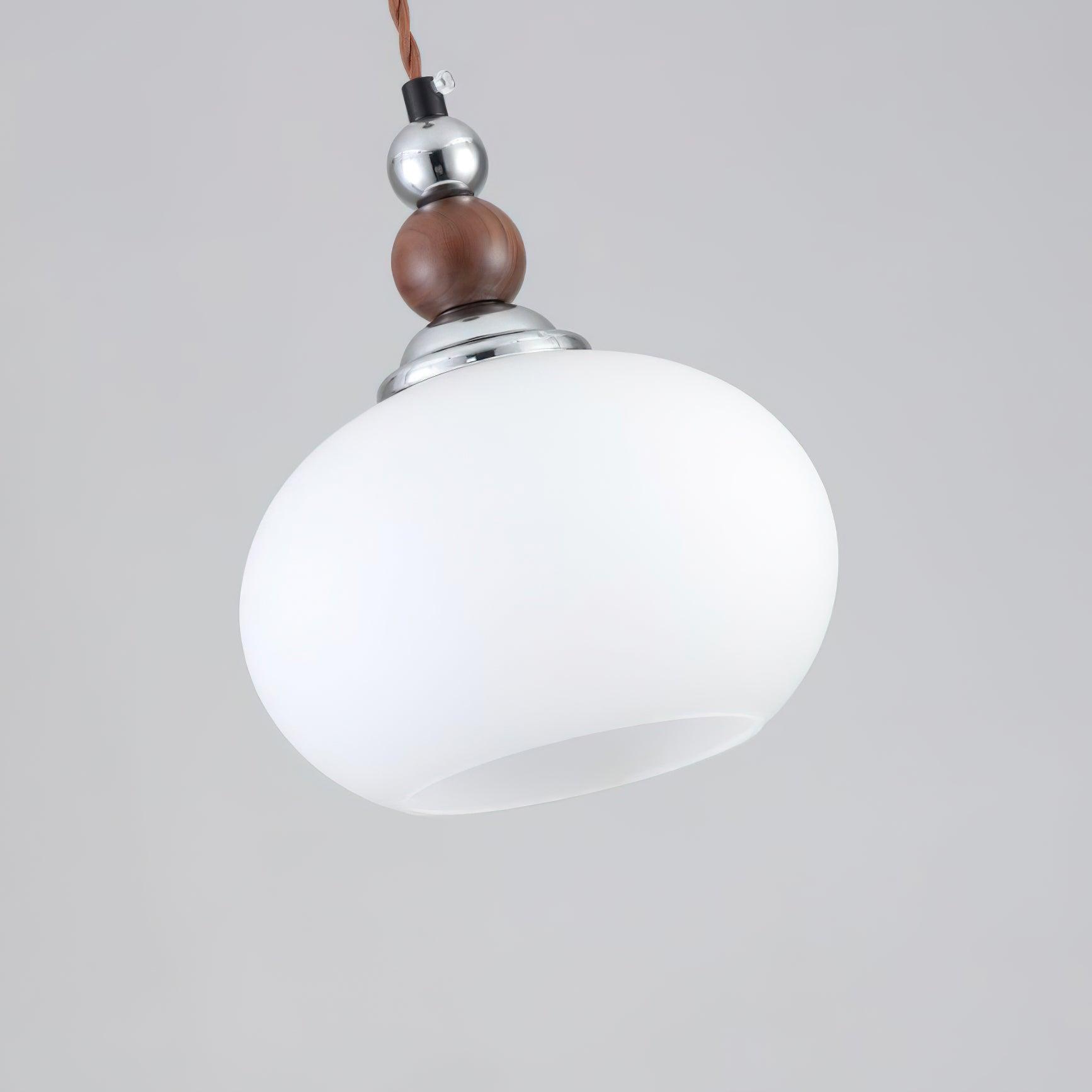 Luna Suspension Lampe en Verre Moderne